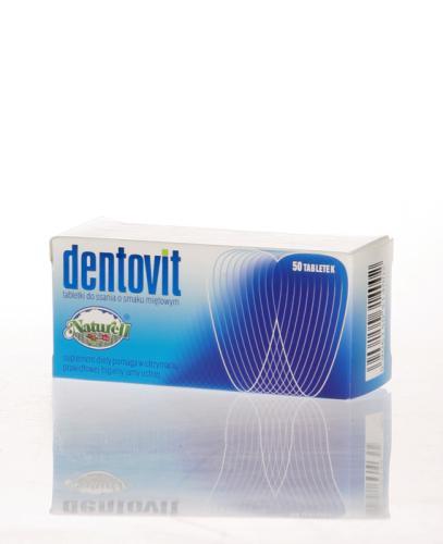 DENTOVIT Tabletki do ssania - 50 tabl. - Apteka internetowa Melissa