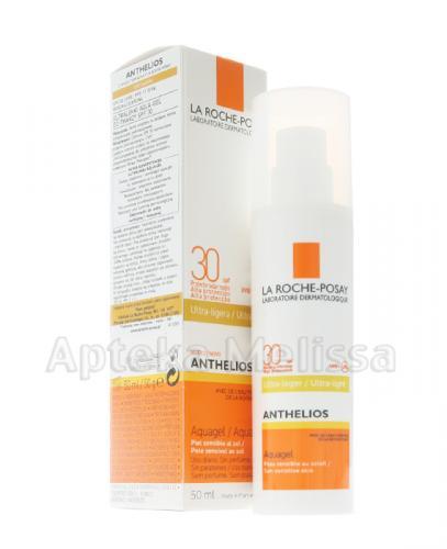 LA ROCHE-POSAY ANTHELIOS Ultralekki aqua-gel do twarzy SPF30 - 50 ml - Apteka internetowa Melissa