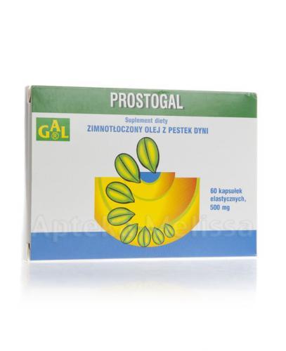 GAL PROSTOGAL Olej z pestek dyni 500 mg - 60 kaps. - Apteka internetowa Melissa