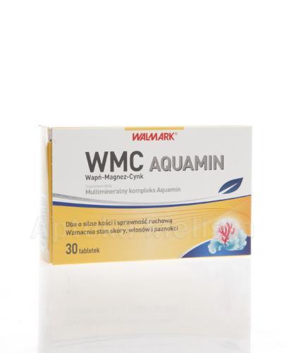 WALMARK WMC AQUAMIN Wapń-Magnez-Cynk - 30 tabl. - Apteka internetowa Melissa