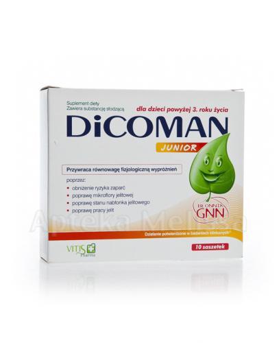 DICOMAN JUNIOR - 10 sasz. - Apteka internetowa Melissa