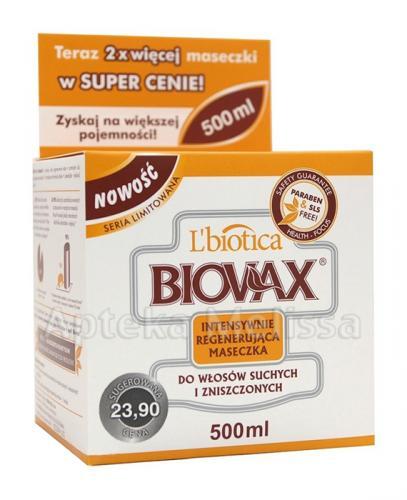 BIOVAX DO WŁOSÓW SUCHYCH I ZNISZCZONYCH Intensywnie regenerująca maseczka - 500 ml - Apteka internetowa Melissa