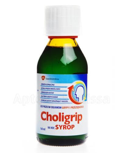 CHOLIGRIP Syrop na noc - 160 ml - Apteka internetowa Melissa