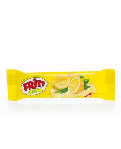 FRITT Guma do żucia rozpuszczalna z VIT. C cytrynowa - 3 listki - Apteka internetowa Melissa
