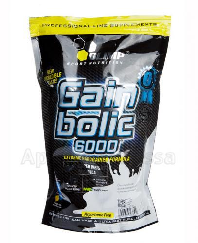 OLIMP GAIN BOLIC 6000 O smaku czekoladowym - 1000 g - Apteka internetowa Melissa