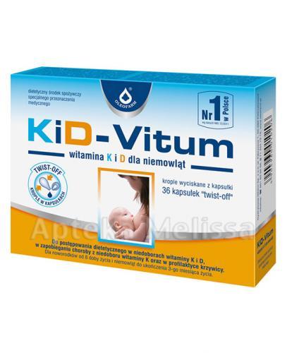 KID-VITUM Witamina K i D twist-off - 36 kaps. - Apteka internetowa Melissa