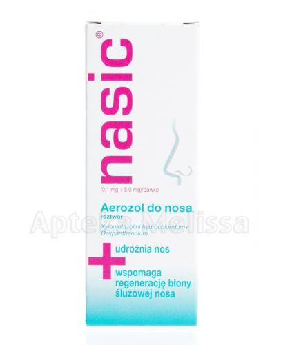  NASIC 0,1mg + 5mg / dawkę Aerozol do nosa, 10 ml - Apteka internetowa Melissa  