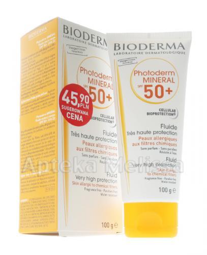 BIODERMA PHOTODERM MINERAL Krem z filtrem mineralnym SPF50+ - 100 g - Apteka internetowa Melissa