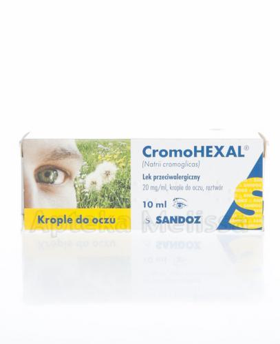  CromoHEXAL Krople do oczu - 10 ml - Apteka internetowa Melissa  