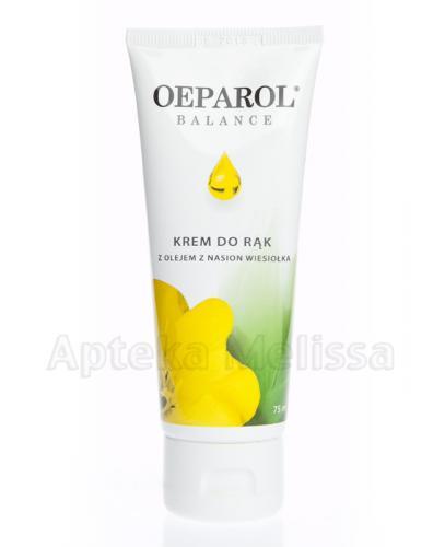 OEPAROL BALANCE Krem do rąk z olejem z nasion wiesiołka - 75 ml - Apteka internetowa Melissa
