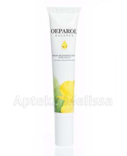 OEPAROL BALANCE Krem regenerujący pod oczy z olejem z nasion wiesiołka - 15 ml - Apteka internetowa Melissa
