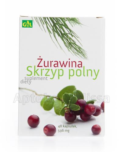 GAL ŻURAWINA + SKRZYP POLNY - 48 kaps.