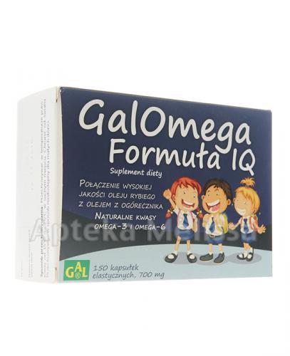 GAL GALOMEGA FORMUŁA IQ - 150 kaps. - Apteka internetowa Melissa