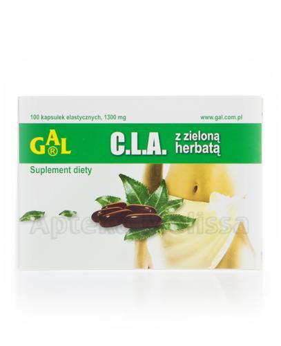 GAL CLA z zieloną herbatą - 100 kaps. - Apteka internetowa Melissa