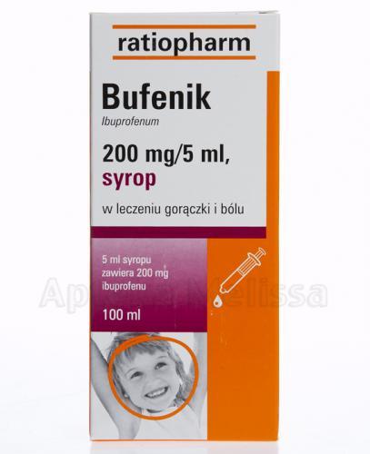 BUFENIK 200 mg na 5 ml Syrop - 100 ml - Apteka internetowa Melissa