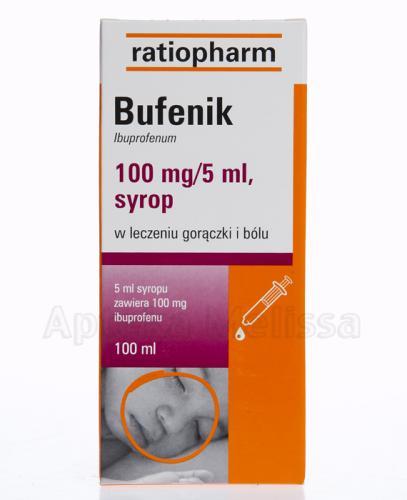 BUFENIK 100 mg na 5 ml Syrop - 100 ml - Apteka internetowa Melissa