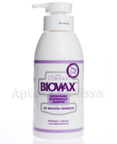  BIOVAX DO WŁOSÓW CIEMNYCH Intensywnie regenerujący szampon - 400 ml - Apteka internetowa Melissa  