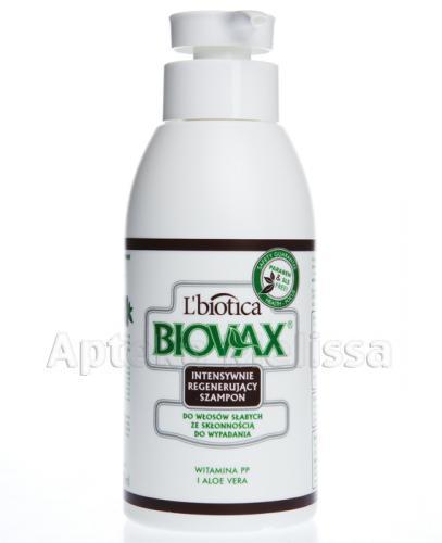 BIOVAX DO WŁOSÓW SŁABYCH ZE SKŁONNOŚCIĄ DO WYPADANIA Intensywnie regenerujący szampon - 400 ml - Apteka internetowa Melissa
