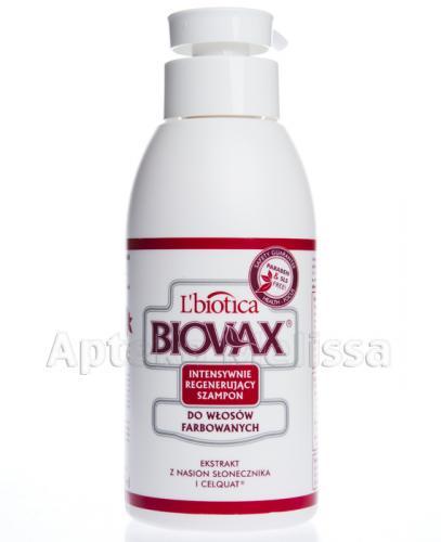 BIOVAX DO WŁOSÓW FARBOWANYCH Intensywnie regenerujący szampon - 400 ml - Apteka internetowa Melissa