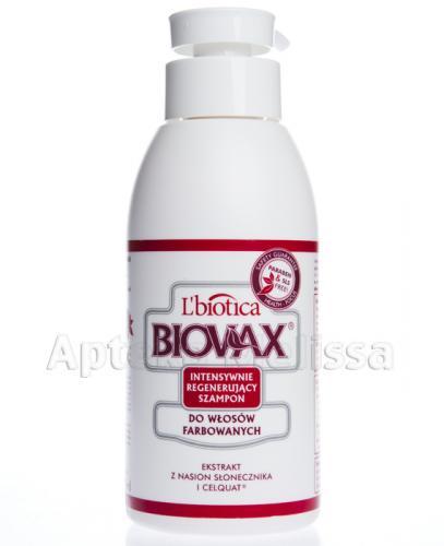  BIOVAX DO WŁOSÓW FARBOWANYCH Intensywnie regenerujący szampon - 400 ml - Apteka internetowa Melissa  