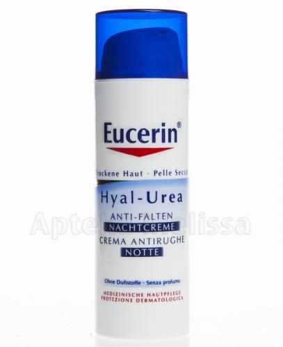 EUCERIN HYAL-UREA Krem przeciwzmarszczkowy na noc do skóry suchej - 50 ml - Apteka internetowa Melissa