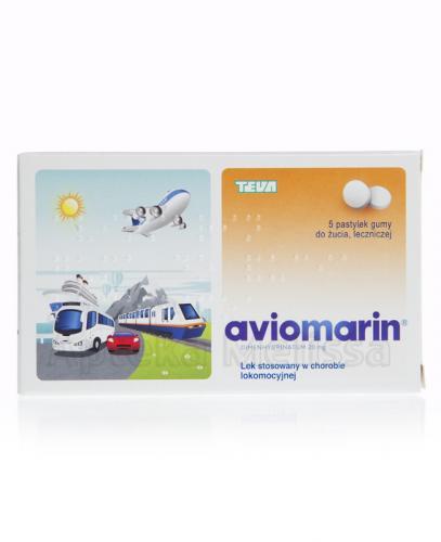 AVIOMARIN Guma do żucia- 5 szt. - Apteka internetowa Melissa
