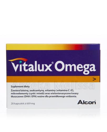 VITALUX OMEGA - 28 kaps. - Apteka internetowa Melissa