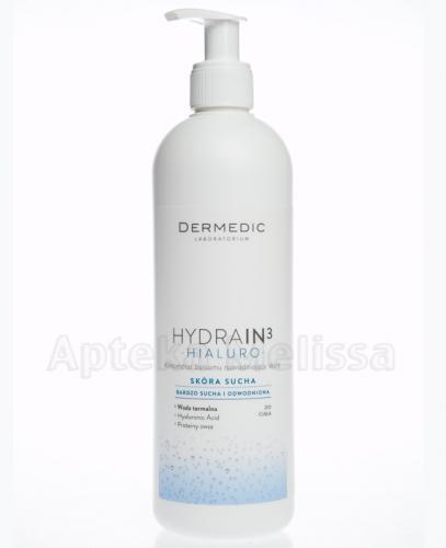 DERMEDIC HYDRAIN3 HIALURO Koncentrat balsamu nawadniający skórę - 400 ml - Apteka internetowa Melissa
