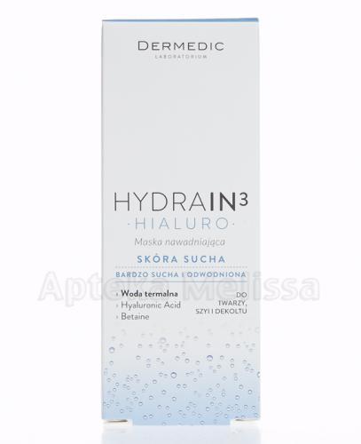DERMEDIC HYDRAIN 3 HIALURO Maska nawadniająca - 50 ml - Apteka internetowa Melissa