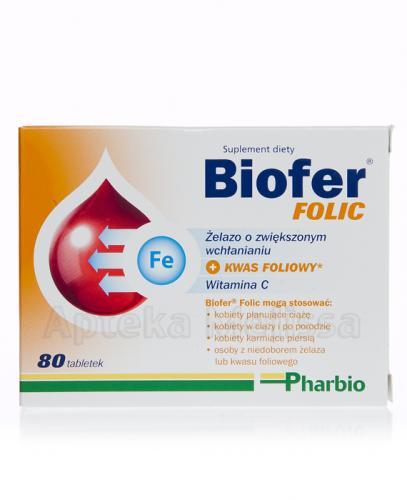 Tabletki Biofer Folic – Apteka internetowa Melissa