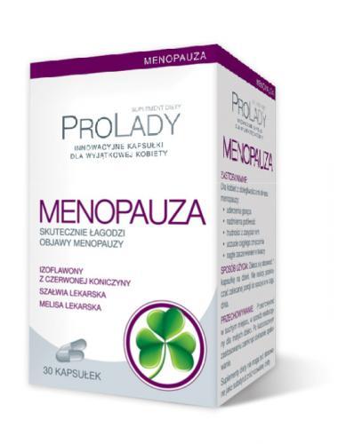 PROLADY MENOPAUZA - 30 kaps. (PRO LADY) - Apteka internetowa Melissa