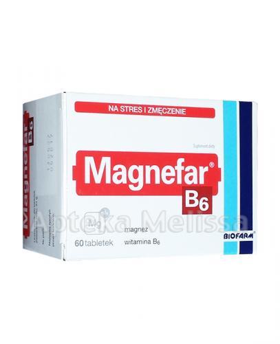MAGNEFAR B6 - 60 tabl. - Apteka internetowa Melissa