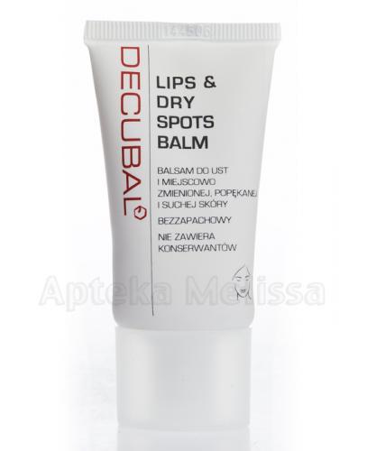 DECUBAL LIPS & DRY SPOTS Balsam do ust i miejscowo zmienionej, popękanej i suchej skóry - 30ml - Apteka internetowa Melissa
