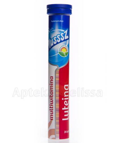 PLUSSSZ Multiwitamina + Luteina - 24 tabl. - Apteka internetowa Melissa