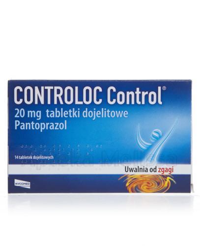  CONTROLOC CONTROL 20 mg, 14 tabletek - Apteka internetowa Melissa  