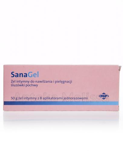 SanaGel - Żel intymny do nawilżania i pielęgnacji śluzówki pochwy - 50g - Apteka internetowa Melissa