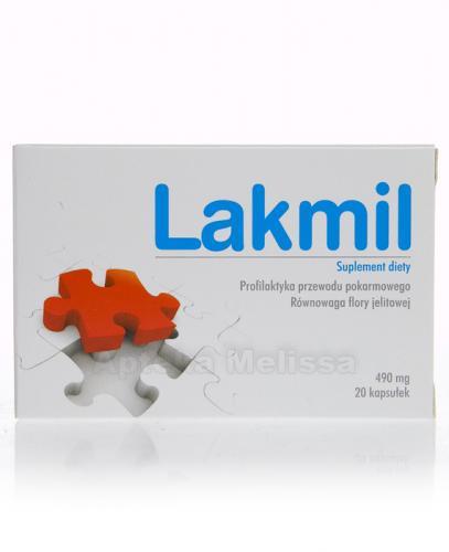 LAKMIL 490 mg - 20 kaps. - Apteka internetowa Melissa