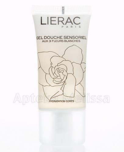  LIERAC GEL DOUCHE SENSORIEL Nawilżający żel pod prysznic z wyciągami z 3 białych kwiatów gardenii, k - Apteka internetowa Melissa  