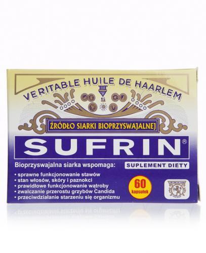 SUFRIN Źródło Siarki Bioprzyswajalnej - 60 kaps.
