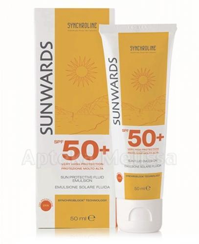  SYNCHROLINE SUNWARDS FLUID EMULSION SPF50+ Emulsja do twarzy - 50 ml - Apteka internetowa Melissa  