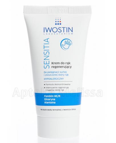 IWOSTIN SENSITIA Krem do rąk regenerujący - 50 ml - Apteka internetowa Melissa