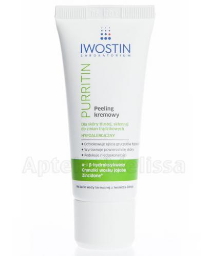 IWOSTIN PURRITIN Peeling kremowy - 40 ml - Apteka internetowa Melissa