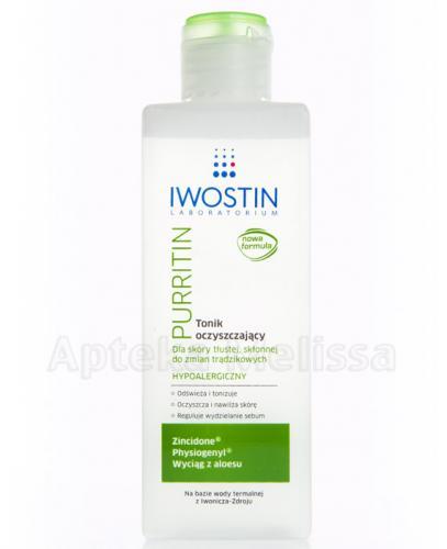 IWOSTIN PURRITIN Tonik oczyszczający - 240 ml - Apteka internetowa Melissa