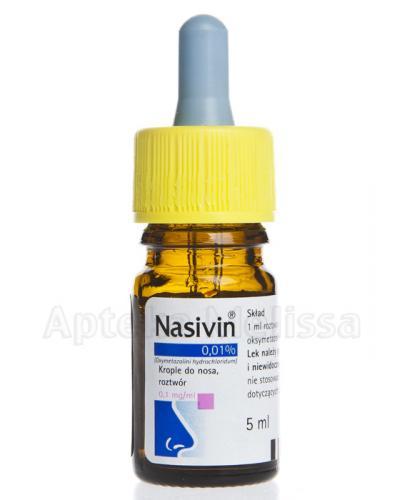  NASIVIN 0,1 mg/ml Krople do nosa - 5 ml - Apteka internetowa Melissa  