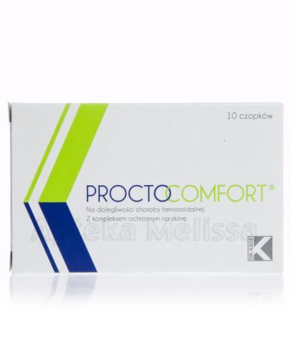 PROCTOCOMFORT Czopki - 10 szt. - Apteka internetowa Melissa