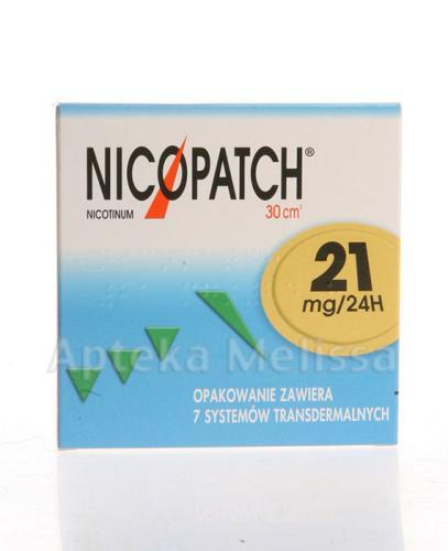 NICOPATCH 21 mg/24h Plastry - 7 szt.  - Apteka internetowa Melissa  