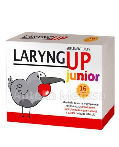 LARYNG UP Junior tabl do ssania - 16 szt. - Apteka internetowa Melissa