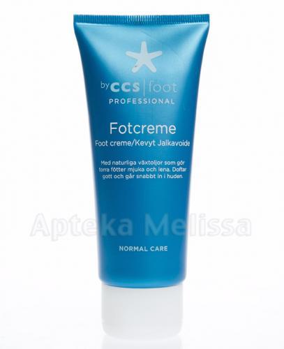 CCS FOTCREME Pielęgnacyjny krem do stóp - 100 ml - Apteka internetowa Melissa