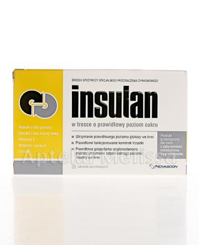 INSULAN, tabletki, 30 sztuk - Apteka internetowa Melissa