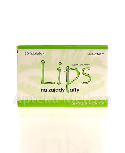LIPS Na zajady i afty - 30 tabl. - Apteka internetowa Melissa
